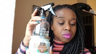 DAILY LOC MOISTURISING ROUTINE AND HAIR DEODORISER [upl. by Damarra]