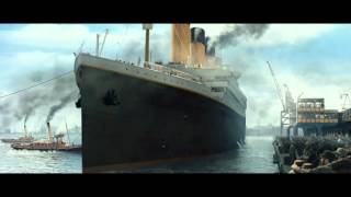 Titanic 3D  The Boat Leaving The Port  Official Clip HD [upl. by Faruq51]