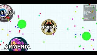 Khi tôi chơi Agario mà không ấn phím spacebar  Nhân io  agar agario [upl. by Borg763]