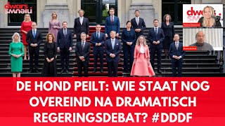 De Hond peilt wie staat nog overeind na dramatisch regeringsdebat [upl. by Nosyla]