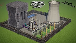 Pressurized Heavy Water Reactor Tutorial  HBMs NTM Minecraft [upl. by Modla988]