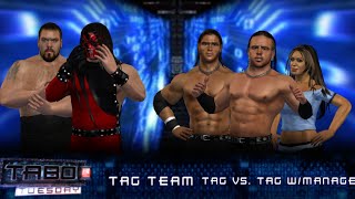 Big Show amp Kane vs MNM  Tag Team Tournament  WWE Smackdown vs Raw 2007  Xenia Canary [upl. by Ikkaj]