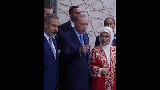 President Erdogan leaves the Turkevi in New York [upl. by Zaneta]