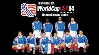 França  Winning Eleven  World Cup USA 94  gameplay [upl. by Sregor13]