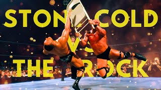 Stone Cold Steve Austin Vs The Rock Wrestlemania X7 Highlights [upl. by Ara]