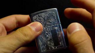 zippo venetian polished chrome  zippo 352 [upl. by Killy]