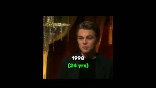 Leonardo DiCaprio through the years leonardodicaprio movies viralvideo viralshorts [upl. by Ennahtur]