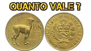 QUANTO VALE 1 SOL DE ORO DO PERU ano 1967 [upl. by Jennie414]