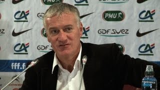 Amical FranceItalie Deschamps relance Gourcuff [upl. by Handy]