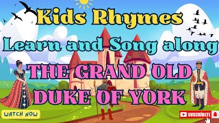 quotSing Along with The Grand Old Duke of York  Kids Lyrical Songquot [upl. by Bertasi]