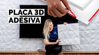 Como Aplicar Placa 3D  Prático e Lindo [upl. by Zzabahs]