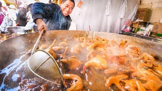 Extreme Chinese Street Food  JACUZZI CHICKEN and Market Tour in Kunming  Yunnan China Day 4 [upl. by Leoine458]