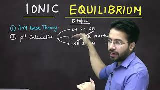 IONIC EQUILIBRIUM VT SIR ONE SHOT [upl. by Powe851]