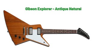 My Gibson Explorer Antique Natural An Exploration gibson gibsonexplorer [upl. by Hgielrak]