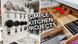 5 Ingenious DIY Kitchen Organization Ideas to Simplify Your Space [upl. by Clyte]