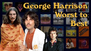 Every George Harrison Album Ranked Worst to Best [upl. by Adnohser940]