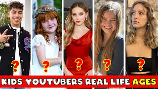 Top 10 Kids YouTubers Real Names amp Ages 2024 [upl. by Ketchum559]