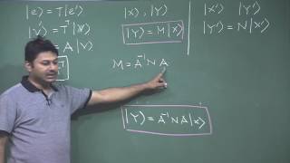 Lecture 12  Unitary transformation Similarity Transformation [upl. by Suirred]