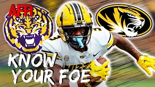 Know You Foe LSU vs Missouri Preview [upl. by Galen]