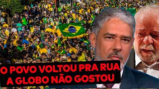 Povo voltou pra rua pelo quotFORA LULAquot e avenidas ficaram lotadas A globo até tentou esconder [upl. by Adnorrehs]