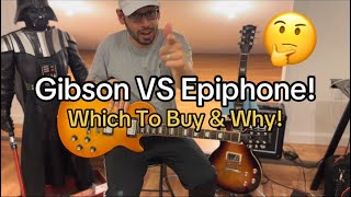 Gibson vs Epiphone What’s The Better Buy [upl. by Acceber]