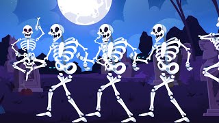 Dem Bones Nursery Rhyme  Human Anatomy Song for Kids [upl. by Conlen]