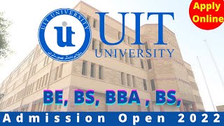 Usman Institute Of Technology UIT Admission Open Fall 2022  Fee Structure  How to Apply Online [upl. by Araid]