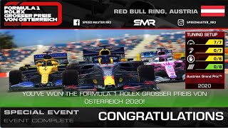 Formula 1 Austrian Grand Prix 2020 Stage 7 Complete  Free 75 Gold  Tuning 7000 [upl. by Fuhrman]