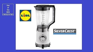 SilverCrest Blender SSDMD 600 A1 UNBOXING Lidl measuring jug 30 45 60 ml volume 175 litres [upl. by Annor]