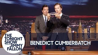 Benedict Cumberbatch Shows Jimmy a Magic Trick [upl. by Kennet320]