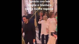 Fra gli invitati del matrimonio DIgnazio boschetto cè anche la nuova ragazza di Gianluca [upl. by Ansilme]