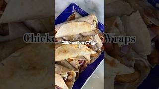 Chicken Cheese Wraps  Full Recipe Uploading Soon food easyrecipe viralvideo trending fyp [upl. by Glenda]