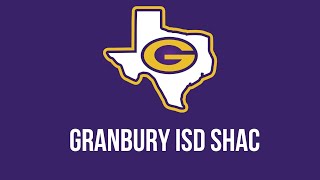 Granbury ISD School Health Advisory Council January 2024 [upl. by Aihsemot]