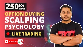 Live Trading Option Buying Scalping  English Subtitle [upl. by Anastasius]