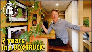 He built an affordable Tiny Home hidden inside a Box Truck [upl. by Akived336]