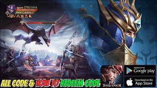 All Code MU Dark Epoch amp How To Redeem Code [upl. by Noel]