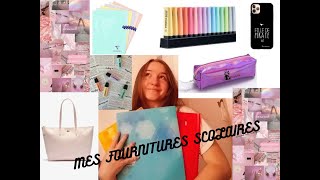 MES FOURNITURES SCOLAIRES 2023  2024 BACK TO SCHOOL EP 1 [upl. by Dena]