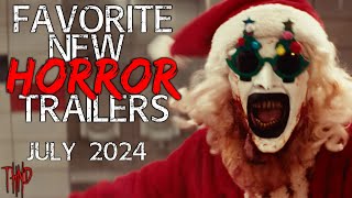 Upcoming Horror Movies  July 2024  Favorite New Horror Trailers [upl. by Imac]