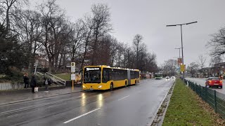 Mitfahrt im kompletten 316118 von Glienicker Brücke bis U Krumme Lanke im MB GN 22 Hybrid 8336 [upl. by Anileh440]