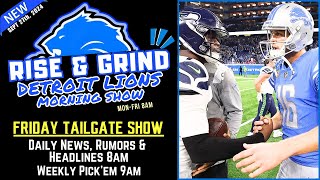 The Rise amp Grind Morning Show Friday Tailgate Primer [upl. by Donadee]