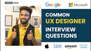 Common UX Designer Interview Questions [upl. by Bois]