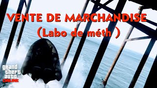 GTA 5 ONLINE  VENTE DE MARCHANDISE À 500 000🤑  labo de méth [upl. by Crockett]