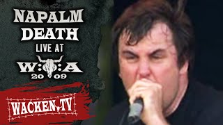 Napalm Death  3 Songs  Live at Wacken Open Air 2009 [upl. by Inoek]