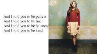 Skinny Love  Birdy  Lyrics [upl. by Mcripley]