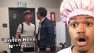 Racist Kid Goes Off On Teacher [upl. by Issi]