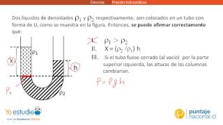 Física  Ejercicio de presión hidrostática [upl. by Sara542]