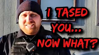 Dumb Frauditor gets TASED and ARRESTED [upl. by Gasser431]