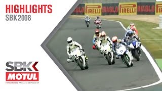 Falls Fest in Magny Cours  SBK 2008  WorldSBK [upl. by Wald435]