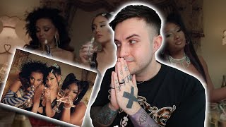 Ariana Grande  3435 Remix feat Doja Cat and Megan Thee Stallion Official Video REACTION [upl. by Norrat]