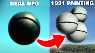 This Orb UFO Was Predicted in a 1931 Painting Silver Sphere UAP over England Debunked amp Explained [upl. by Calisa]